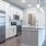 kitchen with large island