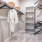 closet with shelves